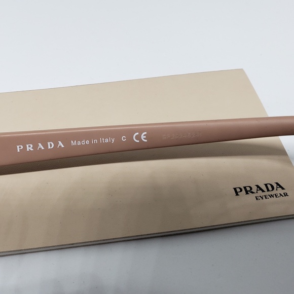 Prada RX New Authentic Eyeglasses (Beige) - Picture 7 of 8